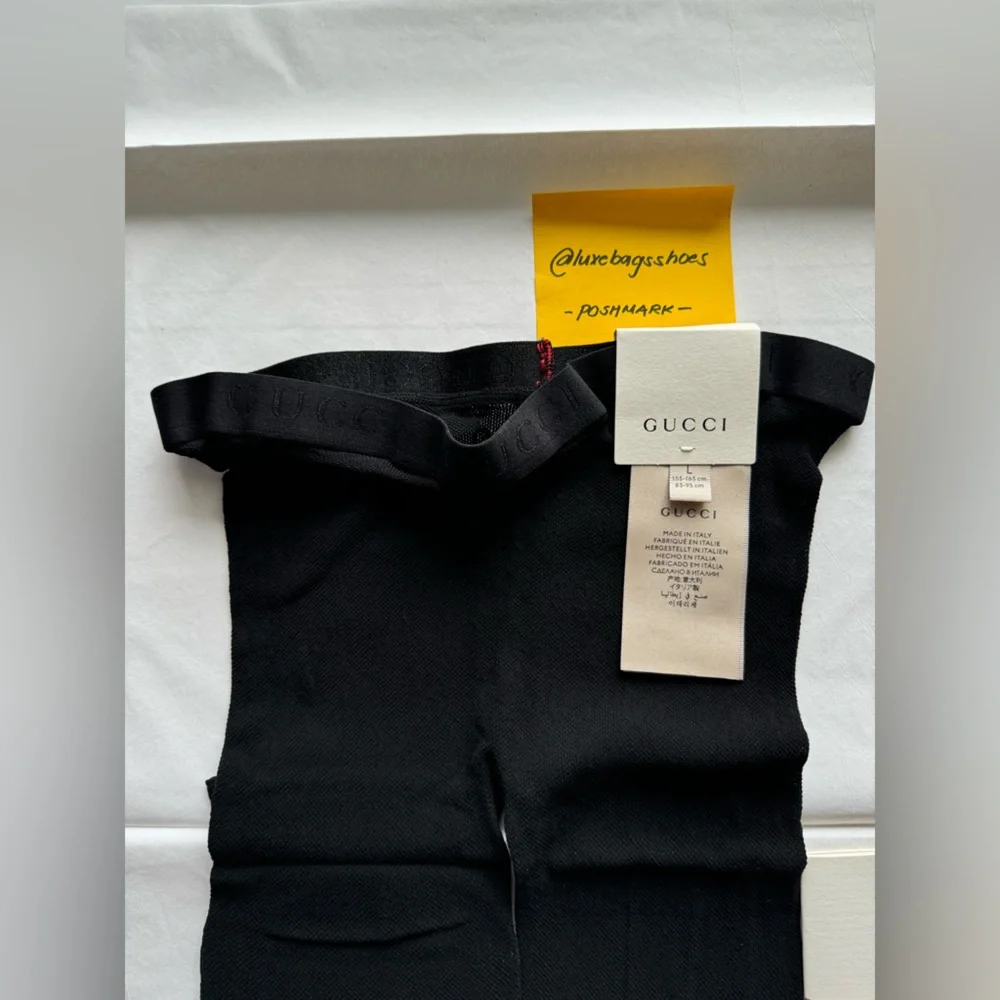 Authentic Gucci Supremelis Interlocking GG Logo Tights - Picture 6 of 16